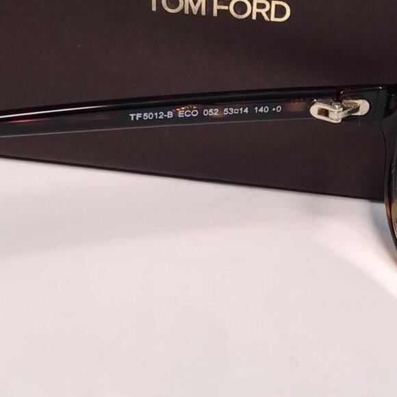 New Authentic Tom Ford TF5012 052 Tortoise Eyeglasses - Picture 3 of 11
